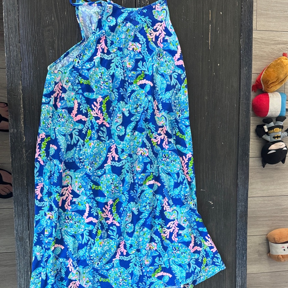Lilly Pulitzer Turtle Villa Margot Dress